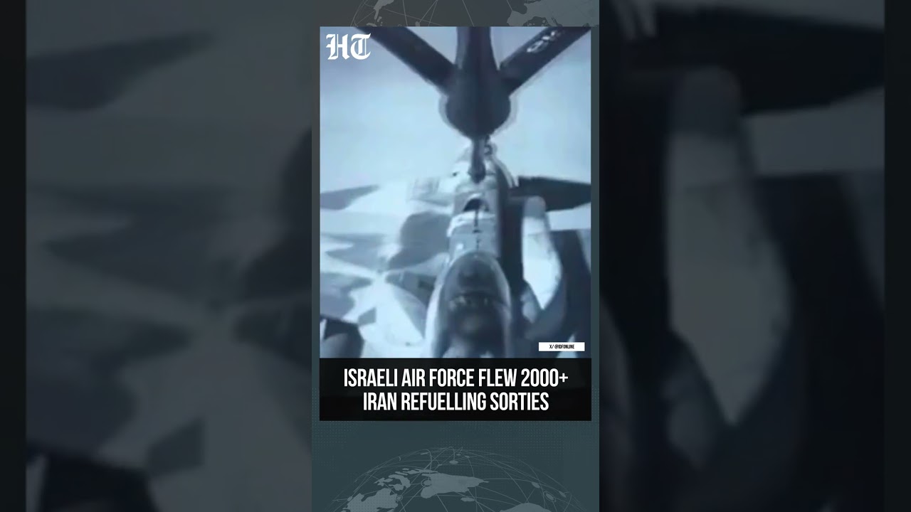 IDF Says Israel Unleashes 2000+ Air Sorties While Iran Faces Refuelling Crisis | #shorts