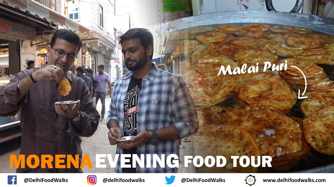 Morena's FAMOUS Malai Poori + तड़के वाला  दही वड़ा + Ultimate Patties + सेव भाजी + Mulethi Paan