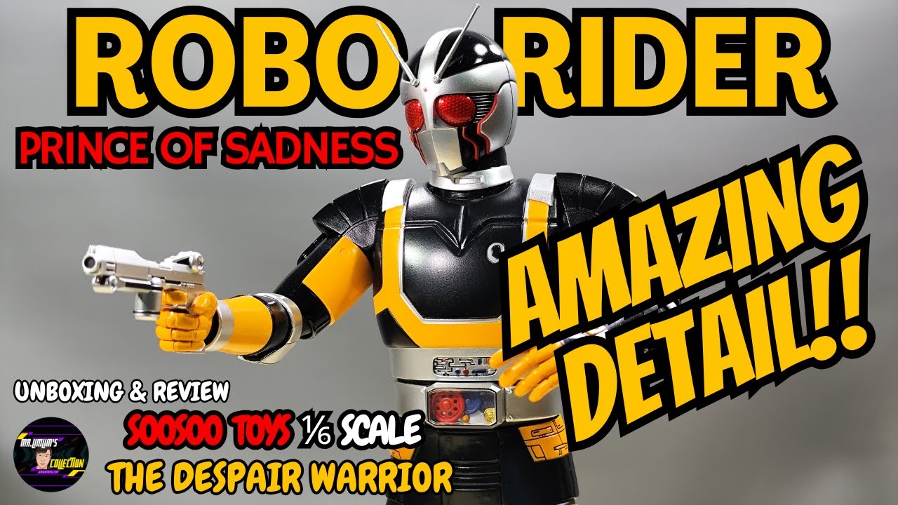 Soosootoys ROBO RIDER &mdash; PERFECT DETAILS! | Kamen Rider RX Review & Unboxing