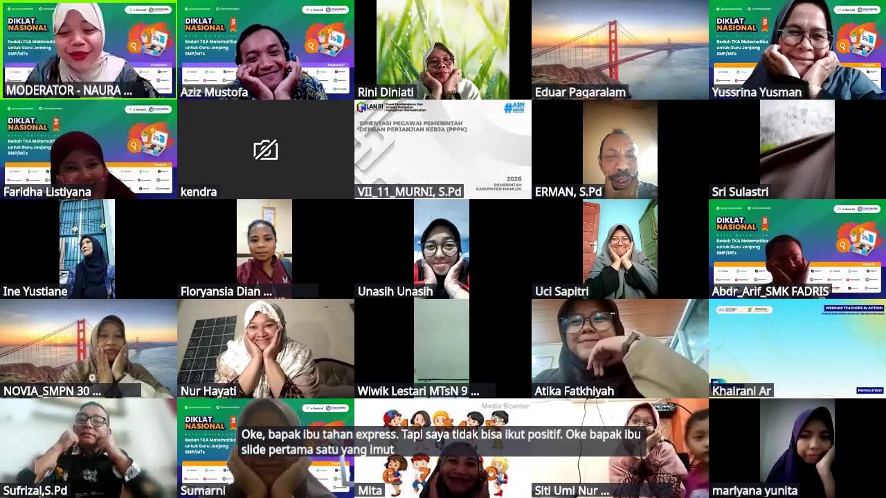 #1 Diklat Bedah TKA Matematika untuk Guru Jenjang SMP/MTs