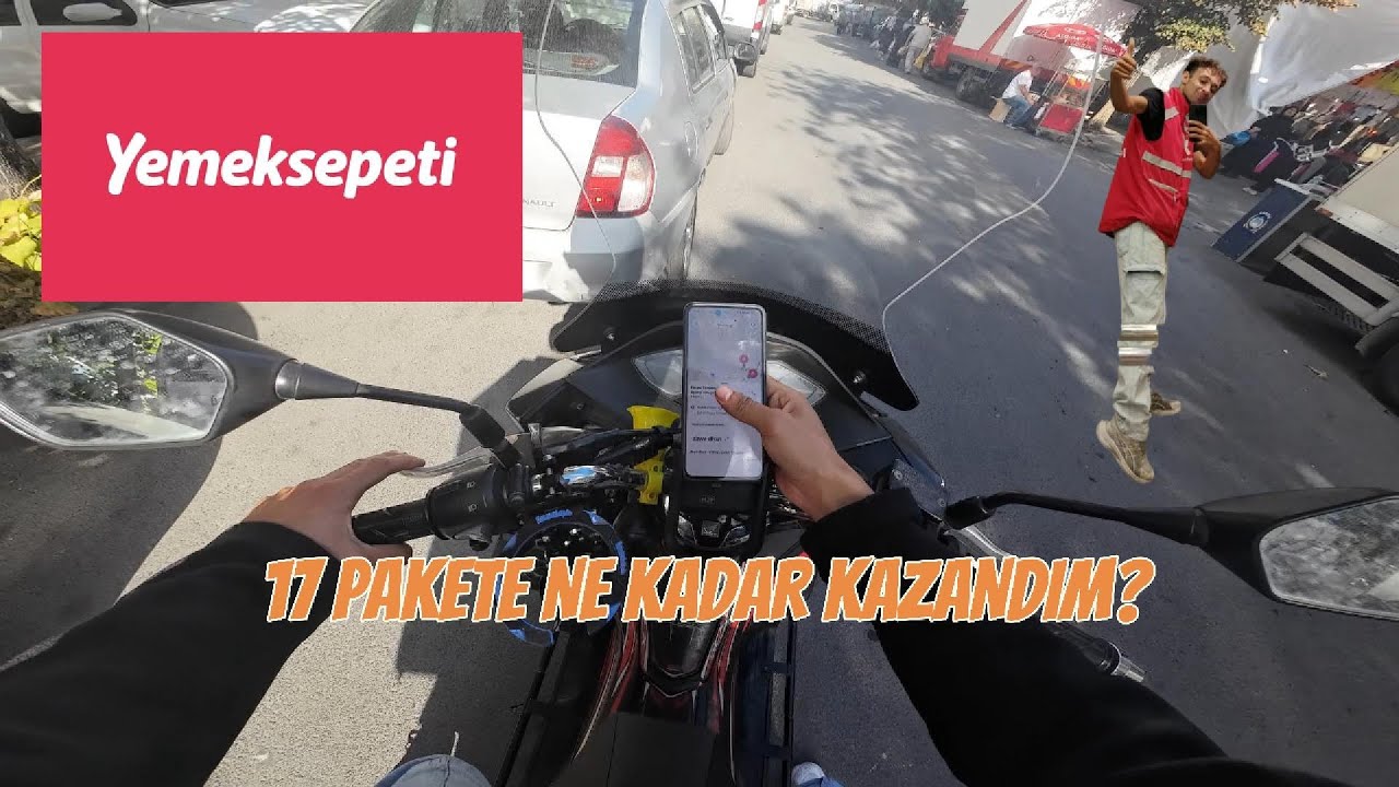 KURYESEL VLOG 7 | 6.5 SAATTE 17 PAKET | NE KADAR KAZANDIM?