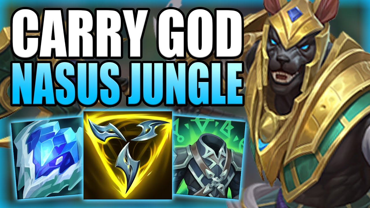 NASUS JUNGLE IS THE GOD OF CARRYING LOW ELO GAMES THAT NOBODY PLAYS! - League of Legends Guide