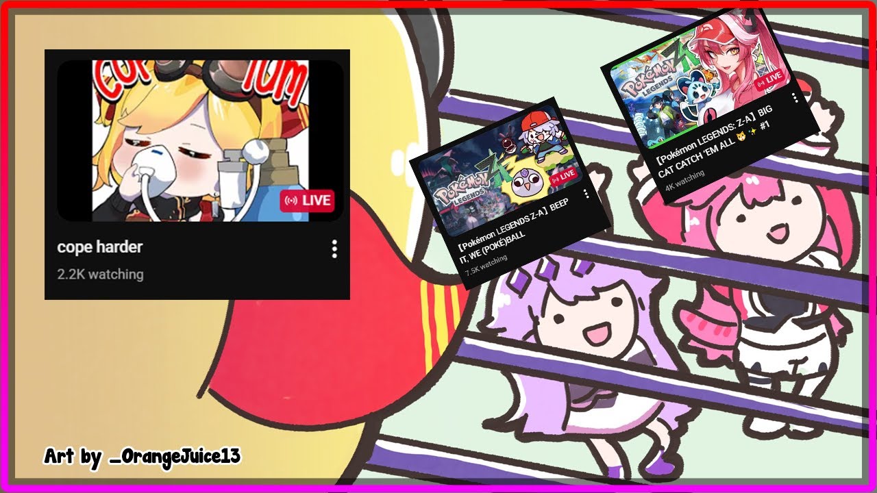 [ENG SUB/Hololive] Kaela starts watching Biboo's and Raora's stream as her coping mechanism