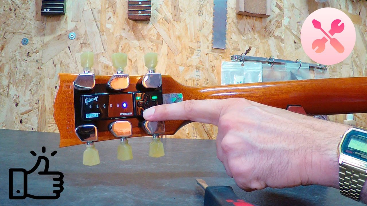 Cómo cambiar las cuerdas en el Gforce de gibson.