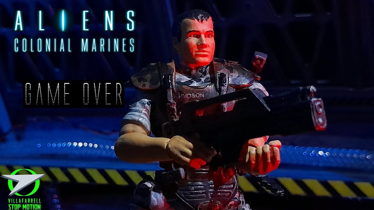 ALIENS: GAME OVER - Stop Motion (Aliens Colonial Marines)