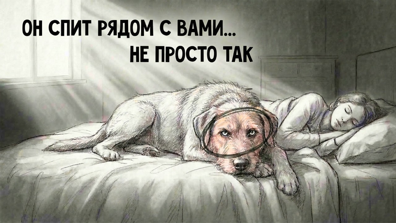 Если ваша собака спит с вами каждую ночь, ЭТО ЗНАЧИТ!