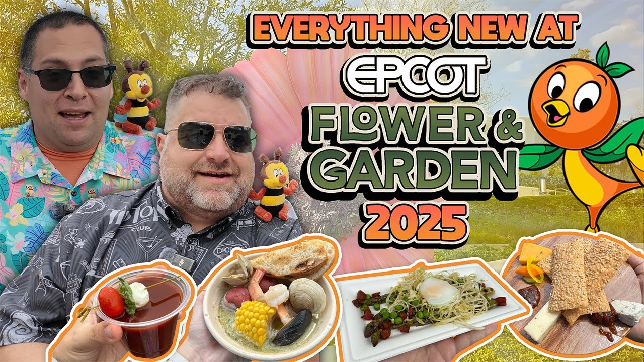 Every New Dish, Drink & Dessert from EPCOT Flower & Garden Festival 2025