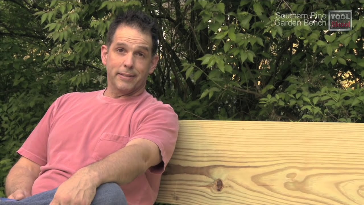 Garden Bench Shop Project - ToolSkool