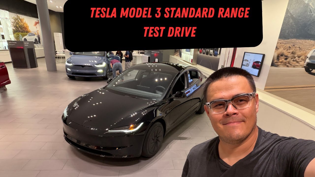 Тест-драйв Tesla Model 3 Standard Range