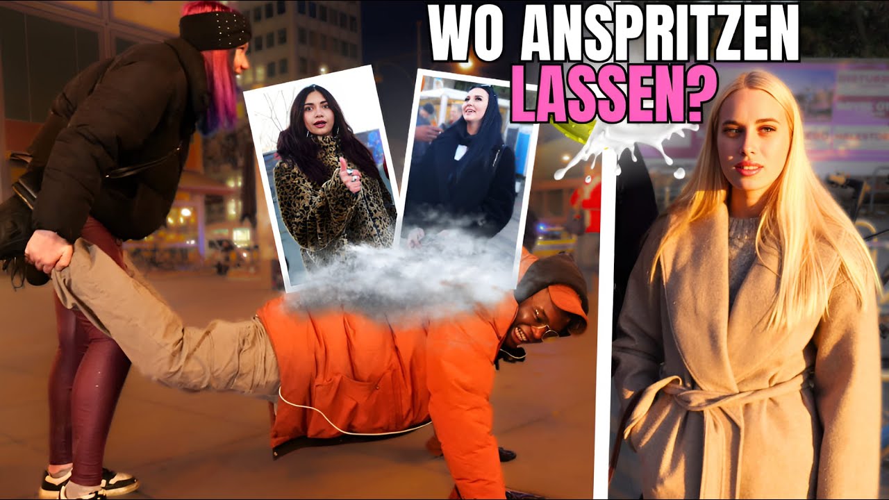 WO ANSPRITZEN LASSEN? I STRA&szlig;ENUMFRAGE BERLIN