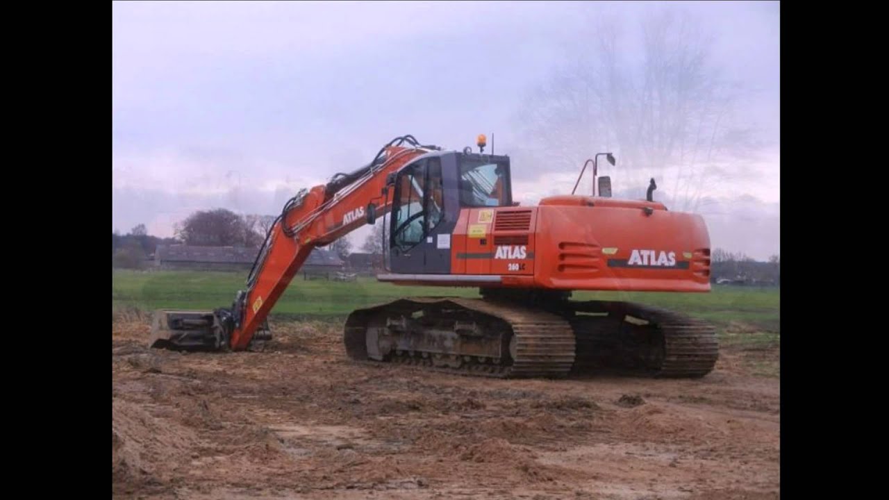 ATLAS 260LC (Атлас): Excavators Экскаваторы Bagger / Material Handler MH Перегружатели