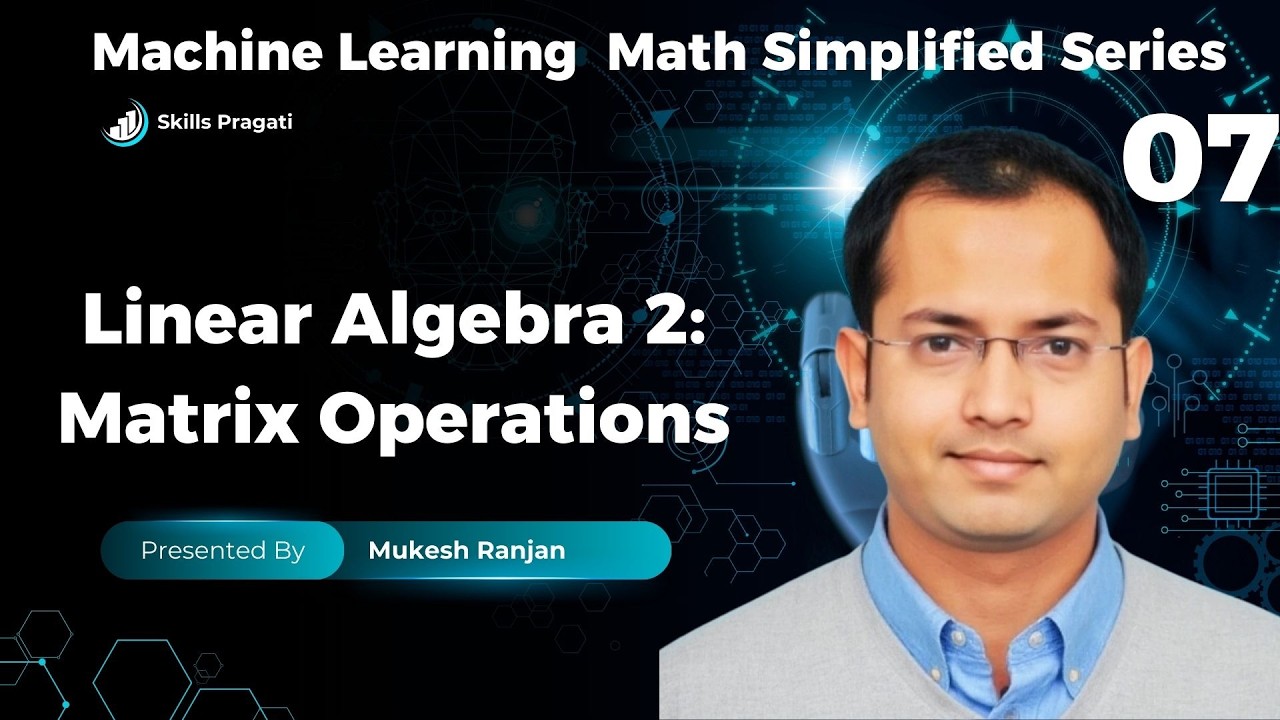 Matrix Decomposition & Eigen Decomposition for Machine Learning