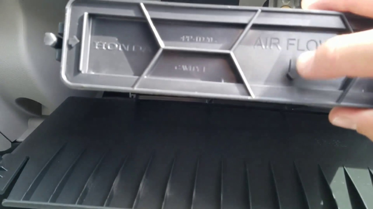 2017 Honda Pilot Cabin Air Filter Replacement How to 2016