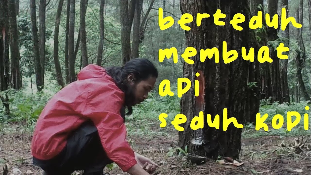 Bersantai di Shelter sederhana Gunung Sunda Sirnagalih-Tasikmalaya | Berteduh Membuat Api Seduh Kopi