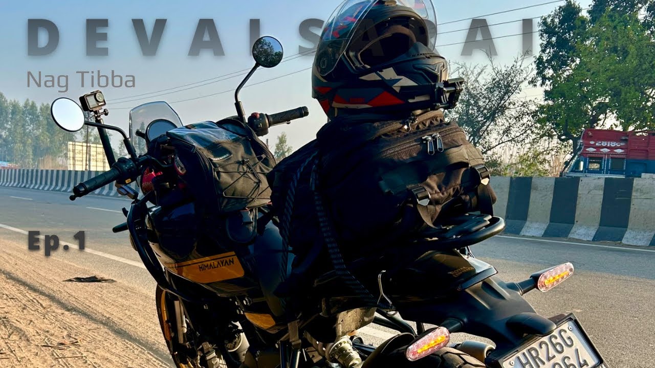 DEVALSARAI Nag Tibba UTTARAKHAND bike ride and trek. Himalayan 450  ! Ep. 1 #travel #motovlog