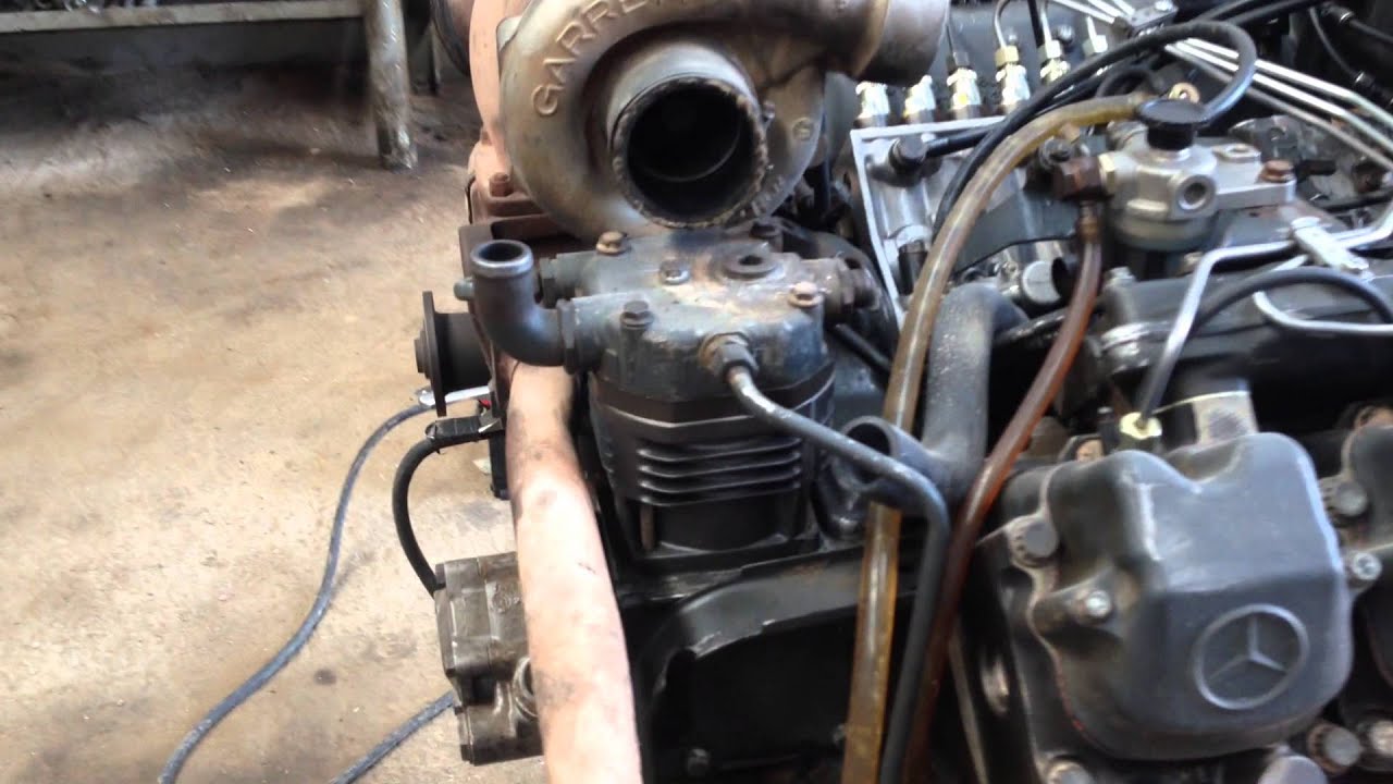 mercedes 3031 OM441 V6  motor