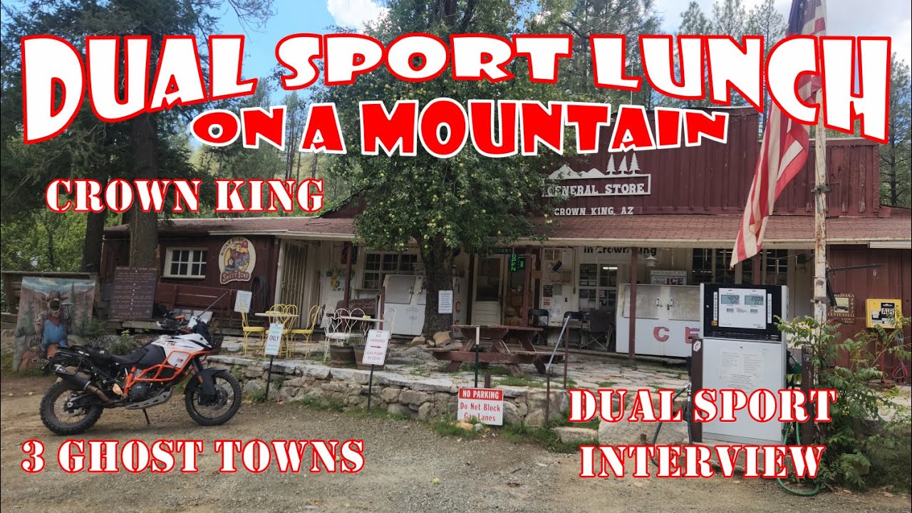 Solo Motorcycle Dual Sport Lunch Crown King #dualsport #ktm #motorcycle