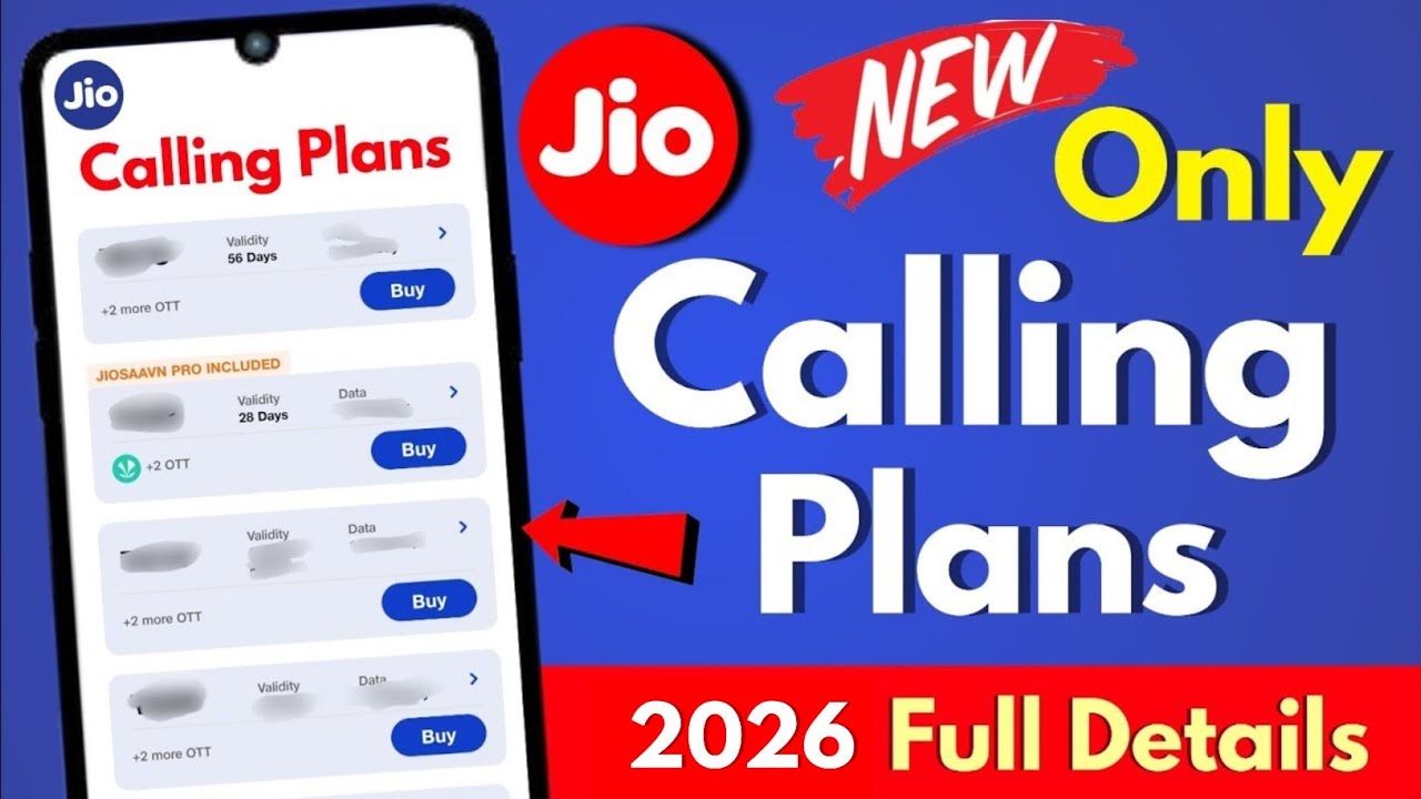 Jio New Calling Plans | Jio Calling Recharge Plan 2025 | Jio Unlimited Calling Plan | Full Details