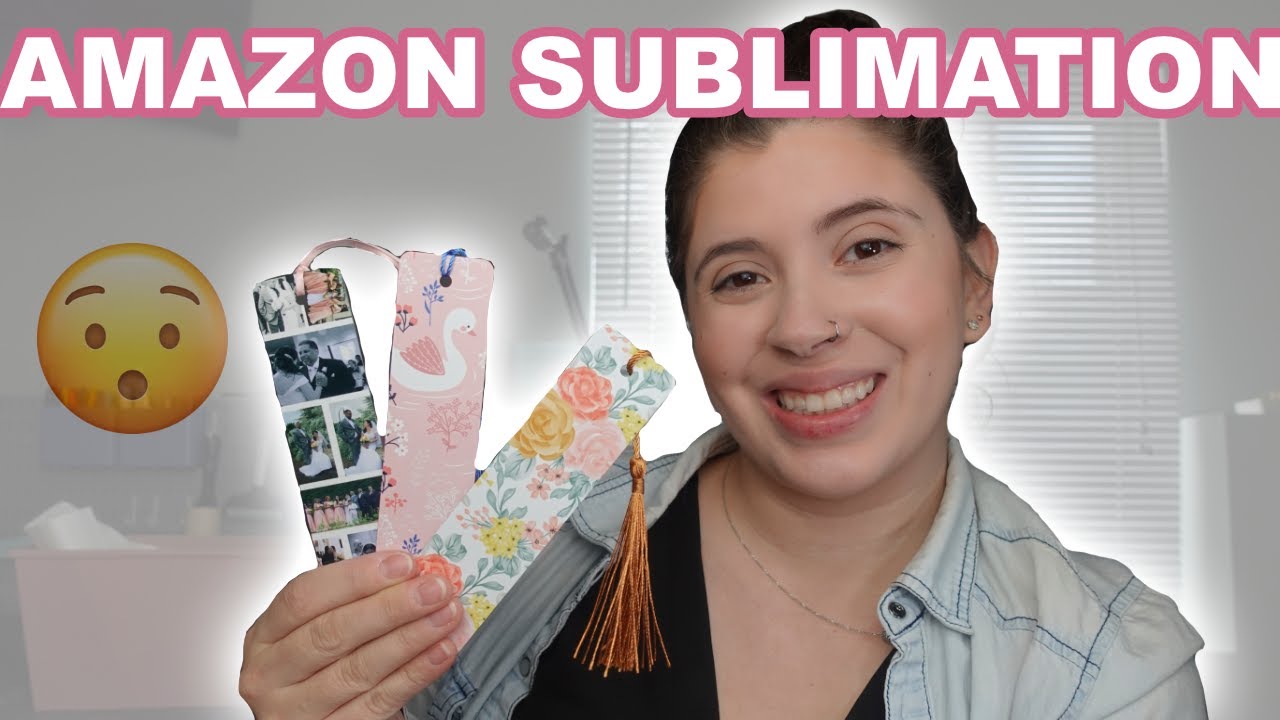 Sublimation on Amazon Metal Bookmarks