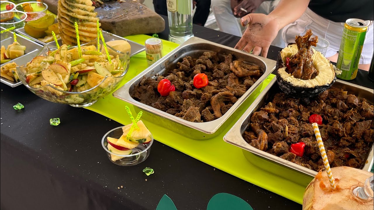 Curry Duck competition in South Trinidad