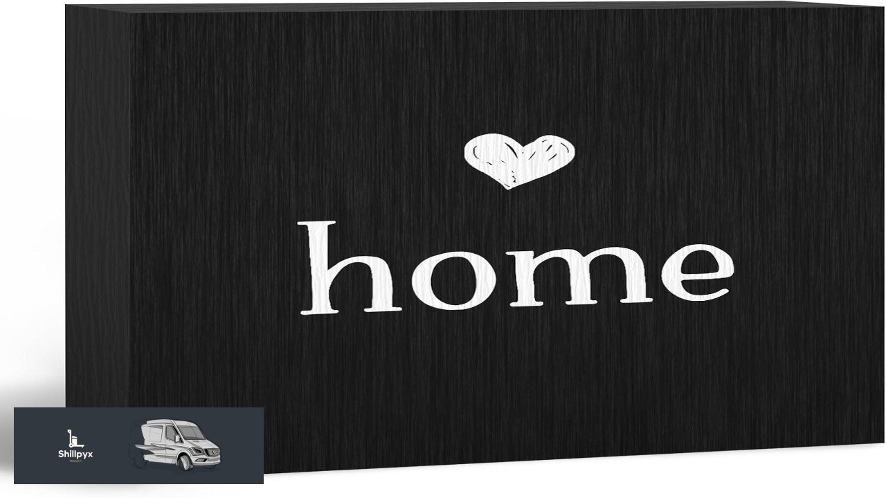 Home Sign Home Signs for House Decor Welcome Sign Rustic Farmhouse Desk