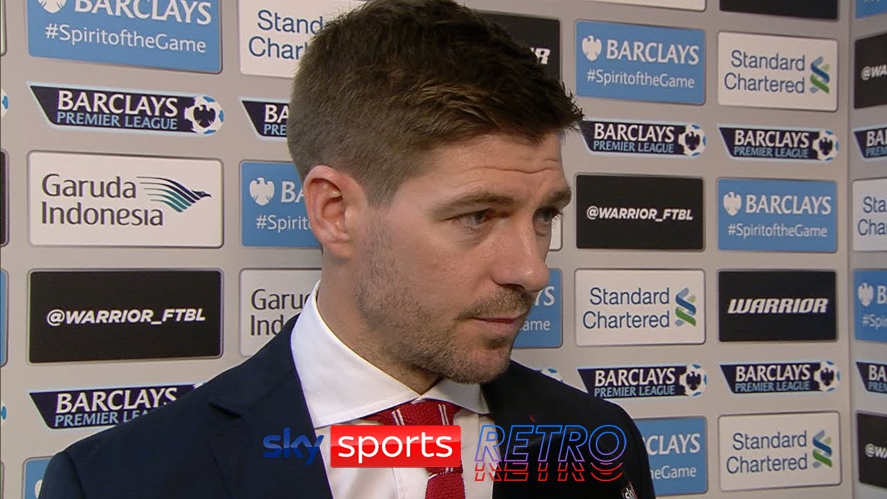 When Steve Gerrard was sent off for Liverpool after only 38 seconds