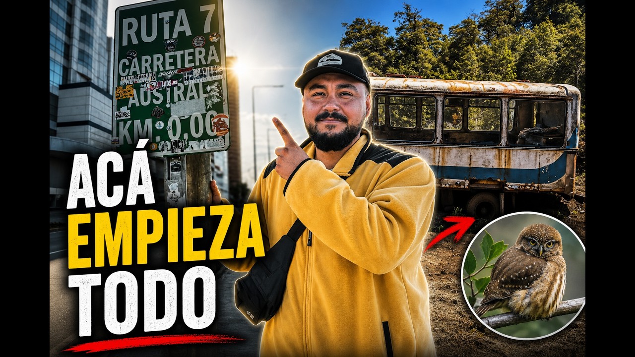 Comienza la Carretera Austral: kilómetro 0, tragedia en Lago Cabrera y el bus de Into the Wild