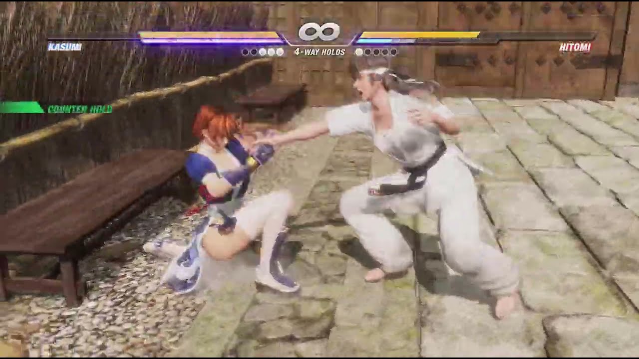 DEAD OR ALIVE 6 Kasumi vs Hitomi