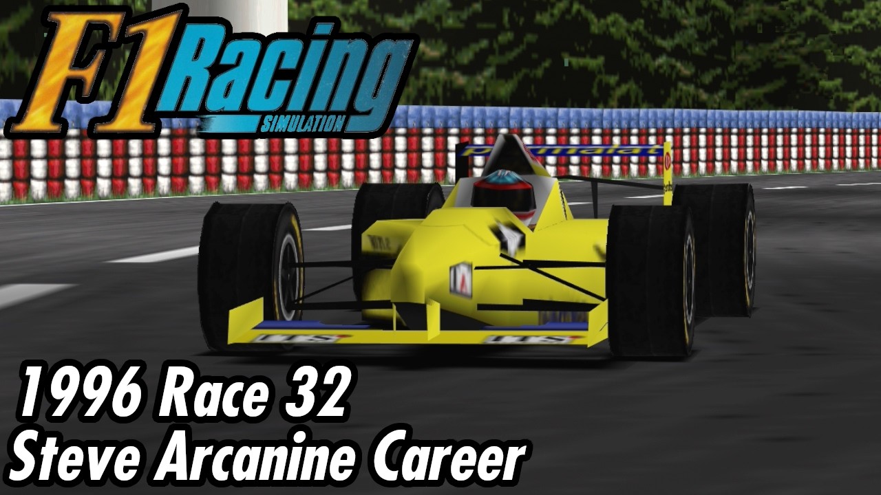 1996 Belgian Grand Prix | F1 Racing Simulation (PC) | Steve Arcanine Career