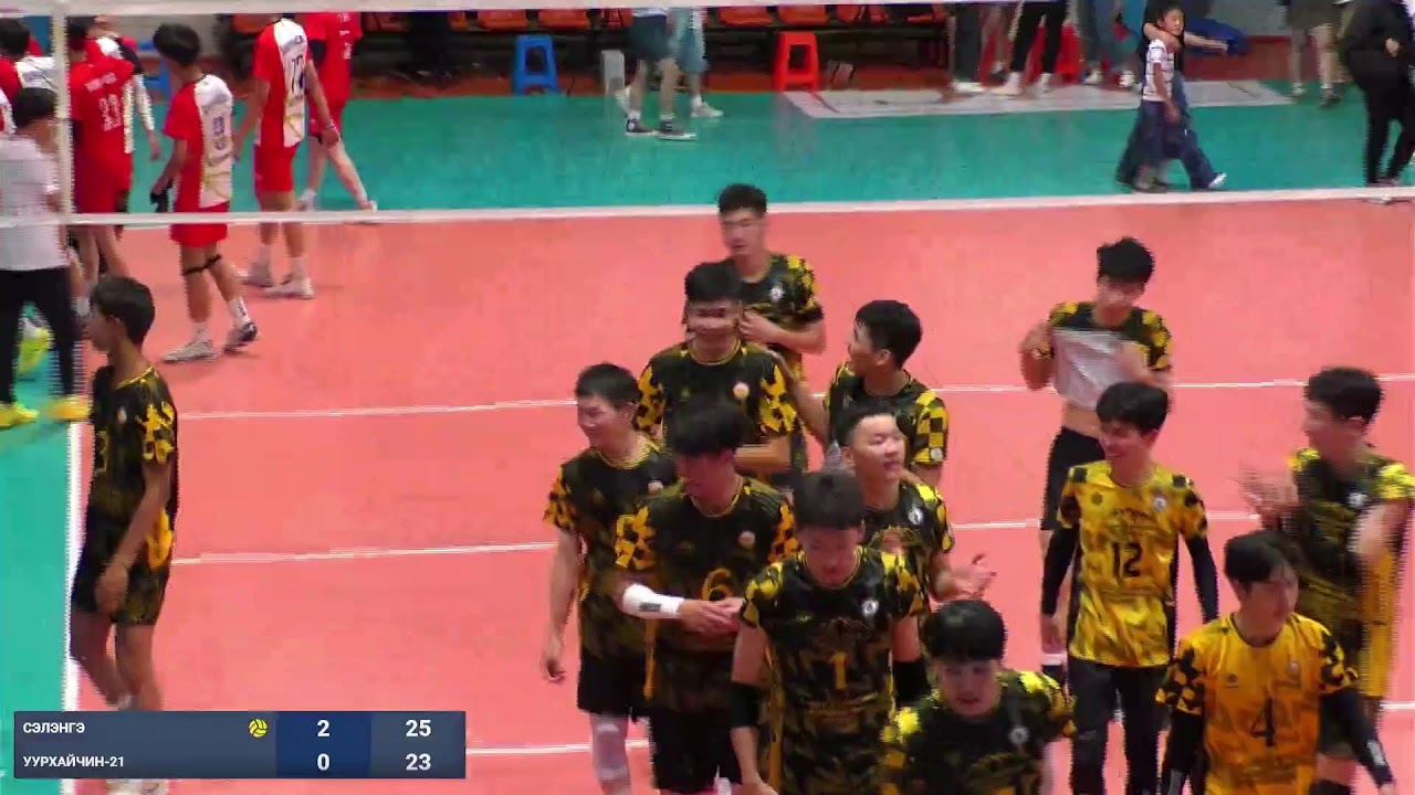 MONGOLIAN U18 CHAMPIONSHIP 
SEMI FINAL
UURKHAICHIN  - SELENGE