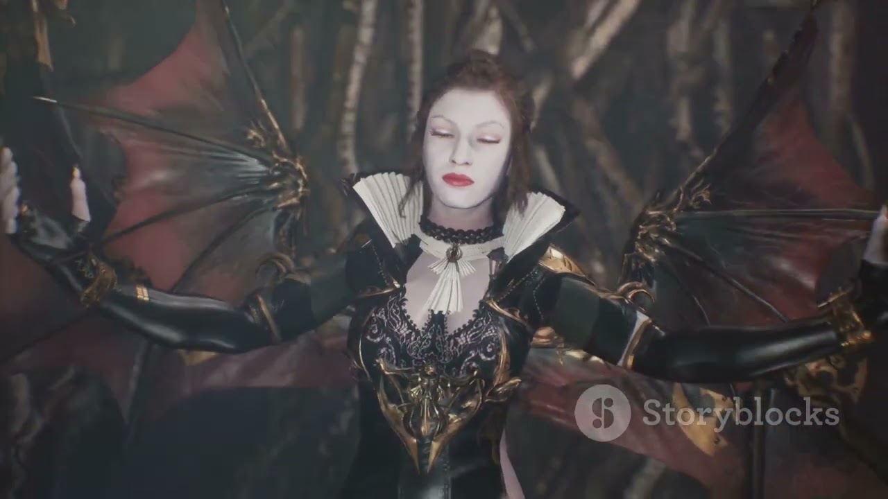 The Gothic Princess and Her Black Cat
