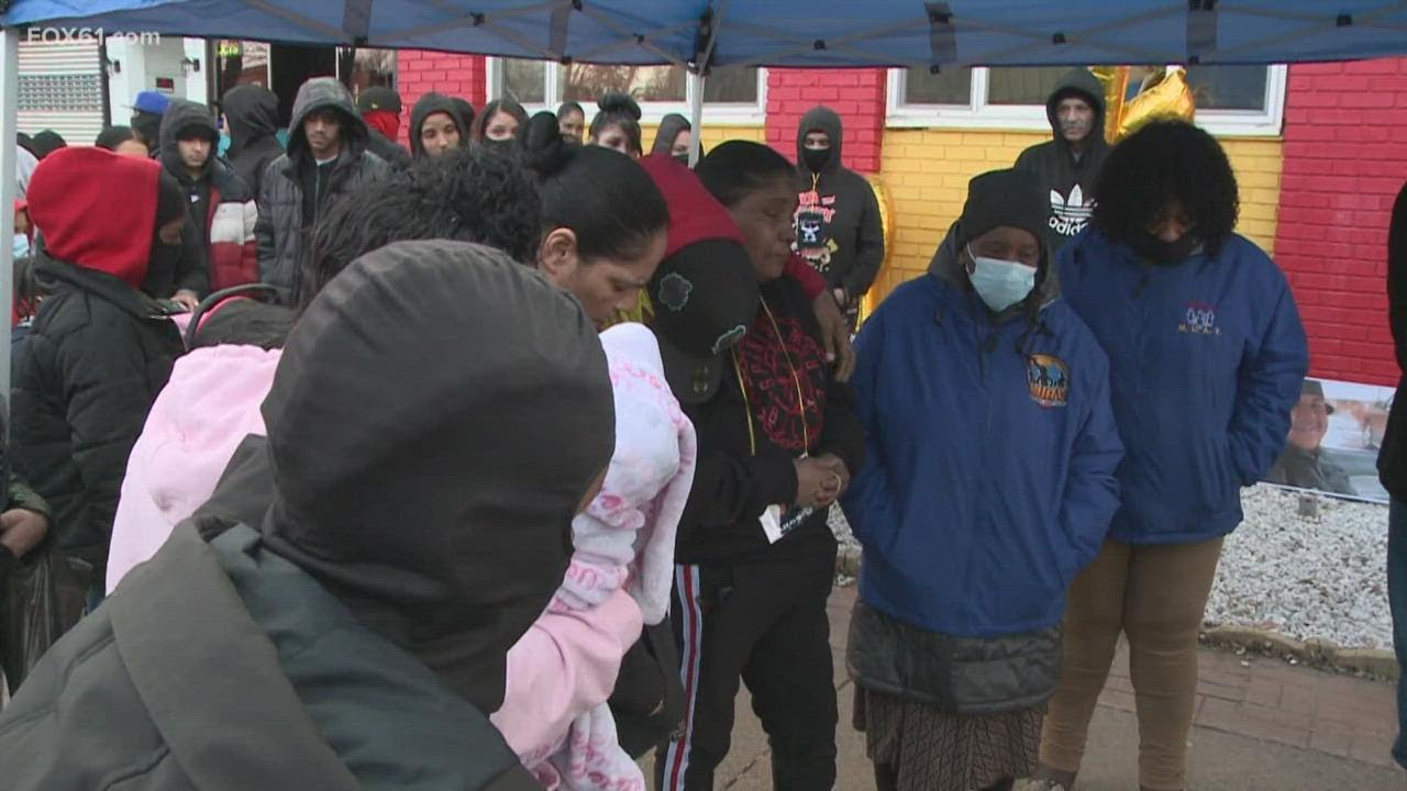 Vigil in Hartford for victim of barbershop shooting
