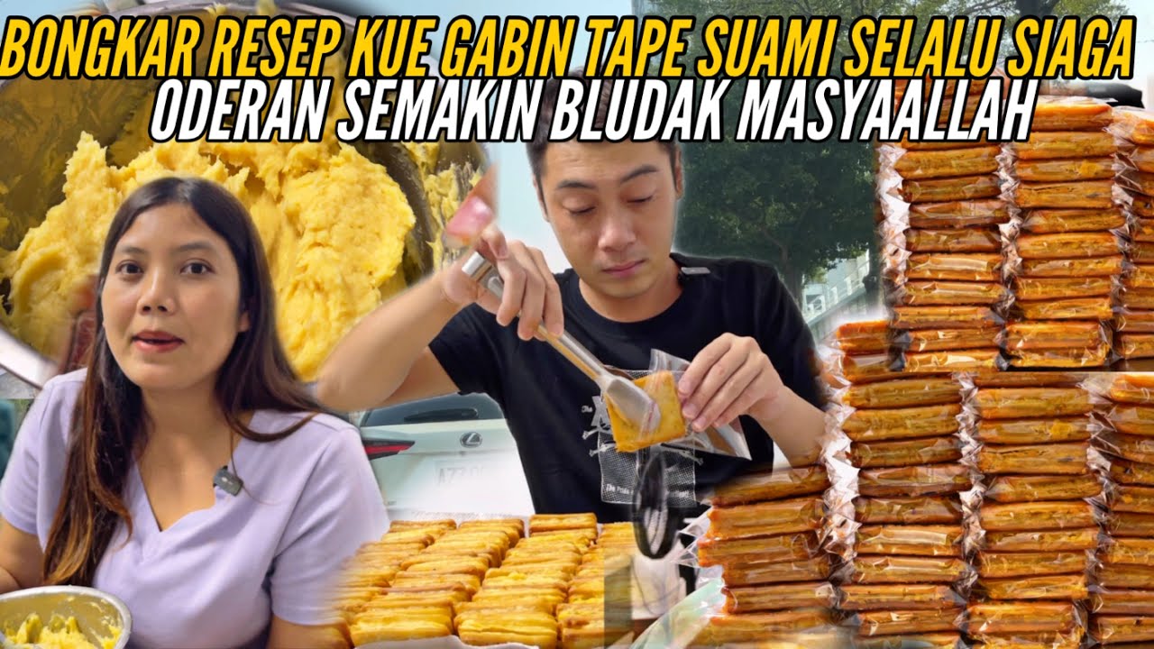 BONGKAR RESEP KUE GABIN ORDERAN SEMAKIN BLUDAK SUAMI TAIWAN SELALU SIAGA