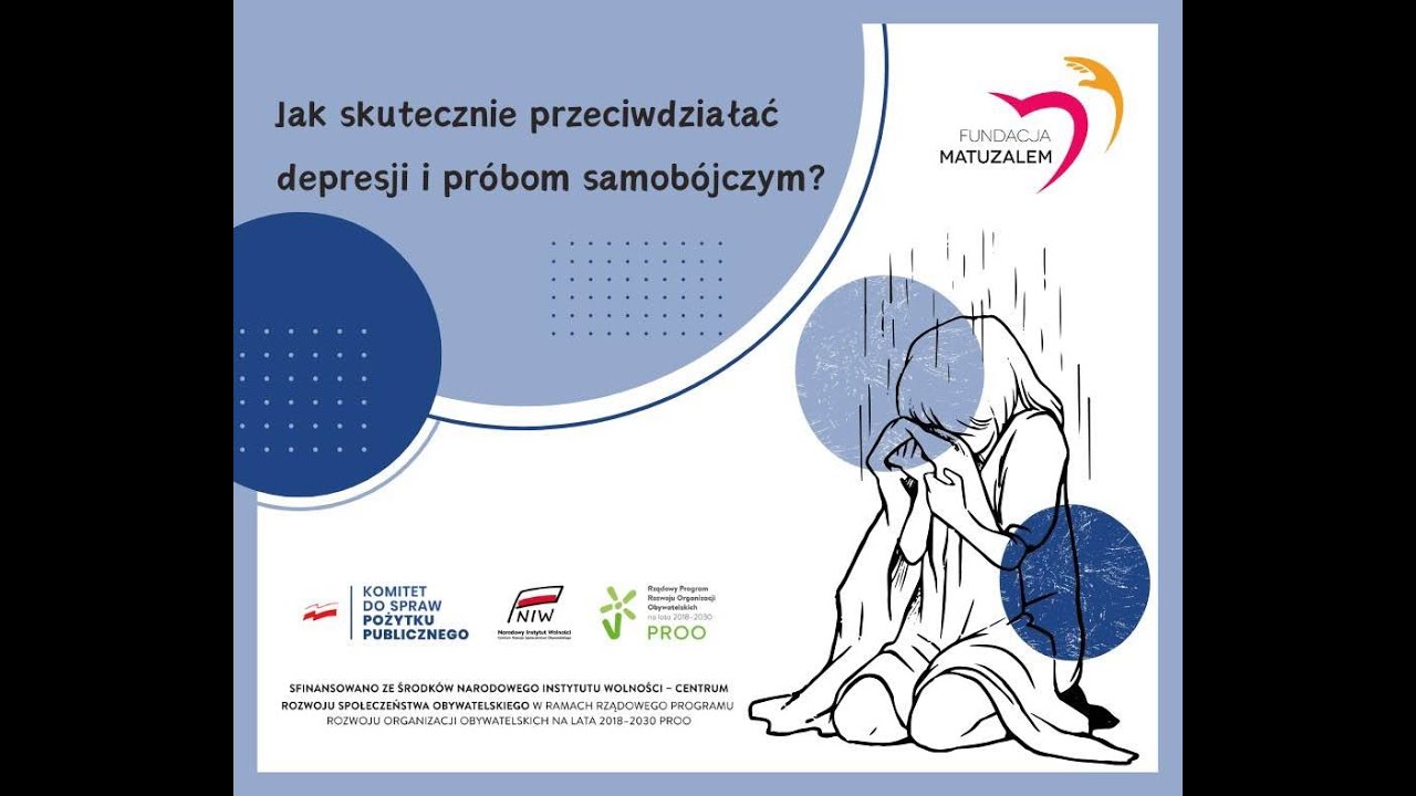 Webinar #9 - Jak skutecznie przeciwdziałać depresji i próbom samobójczym?