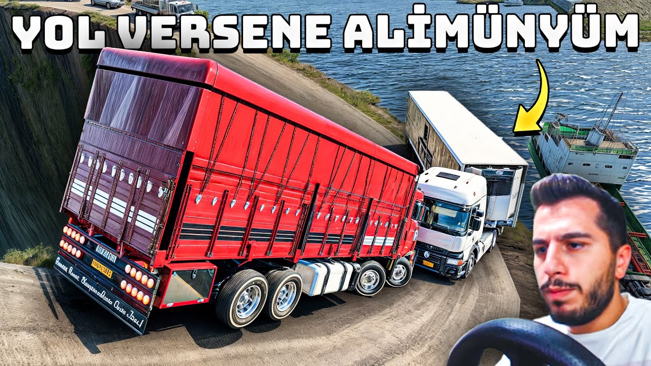 FORD CARGO 3238 İLE DÜNYANIN EN TEHLİKELİ YOLLARINA TIRMANDIK !!! ( VİRAJ + RAMPA ) | ETS 2 MOD