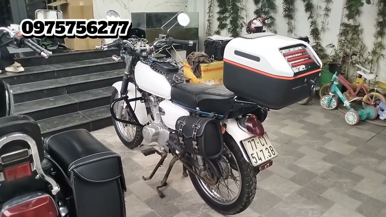    Chống Đổ Sym husky125 , Thùng sau  Husky125 , Túi Treo Hông Xe Husky, Áo Bao Bình Xăng Husky125
