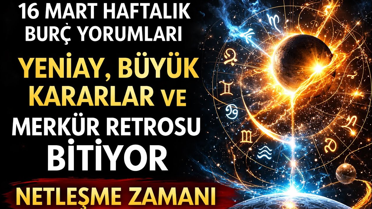 16 Mart Haftalık Burç Yorumları - Tüm Burçlar