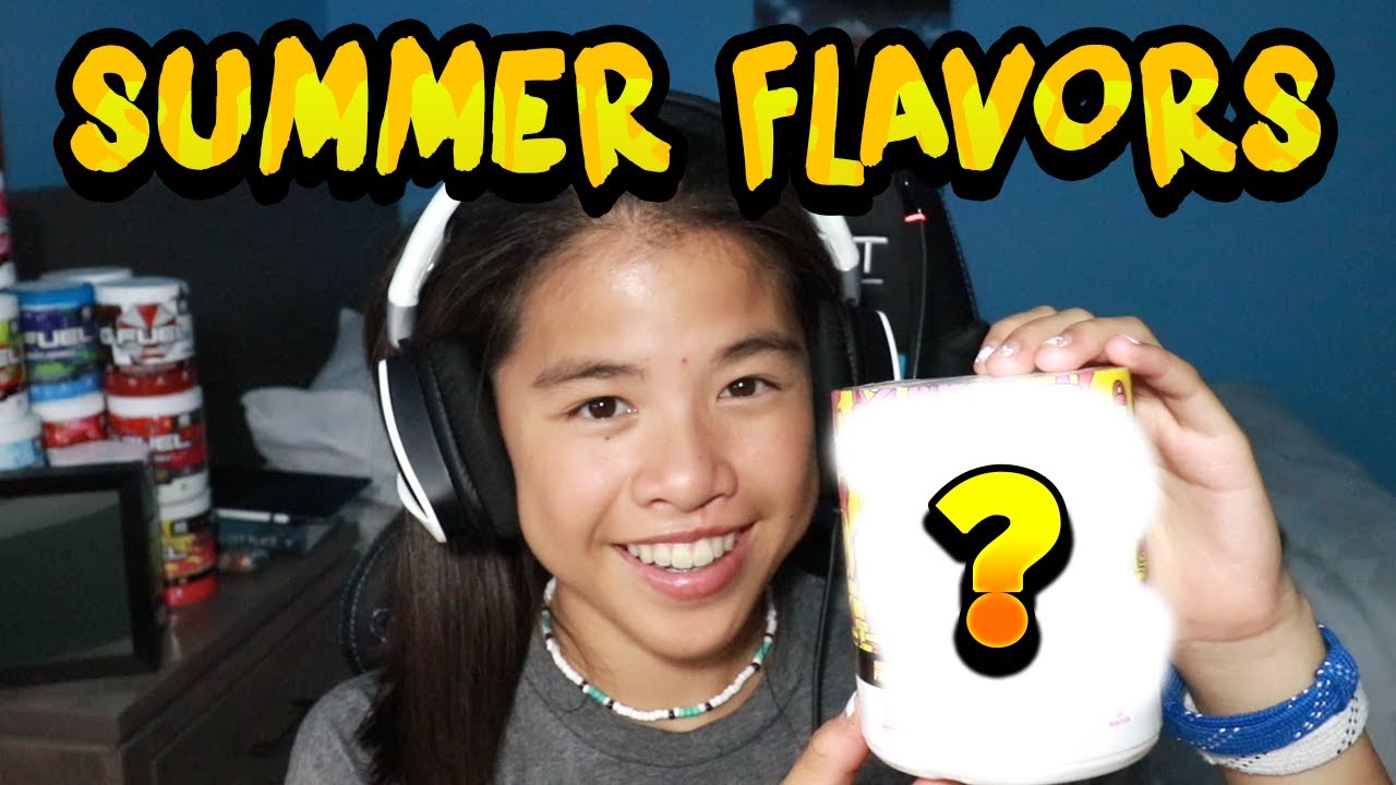 MY TOP 5 *END *OF THE SUMMER GFUEL FLAVOR PICKS!