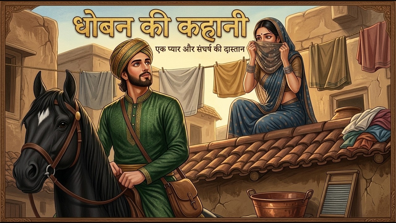 धोबिन और राजकुमार की कहानी | The Strange Tale of the Washerwoman and the Prince