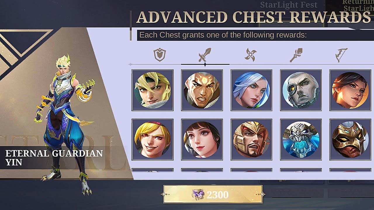 Opening Starlight Skin Chest...