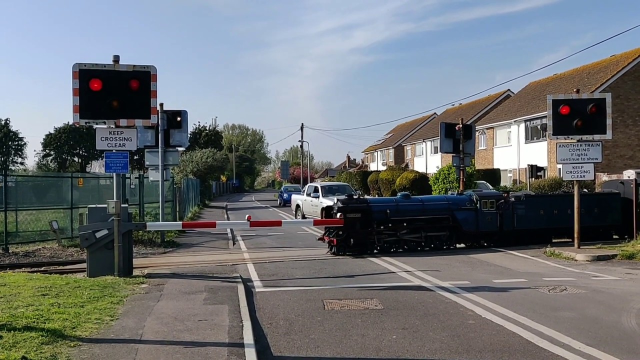 Miniature Railway at St Marys Bay Level Crossing, Kent