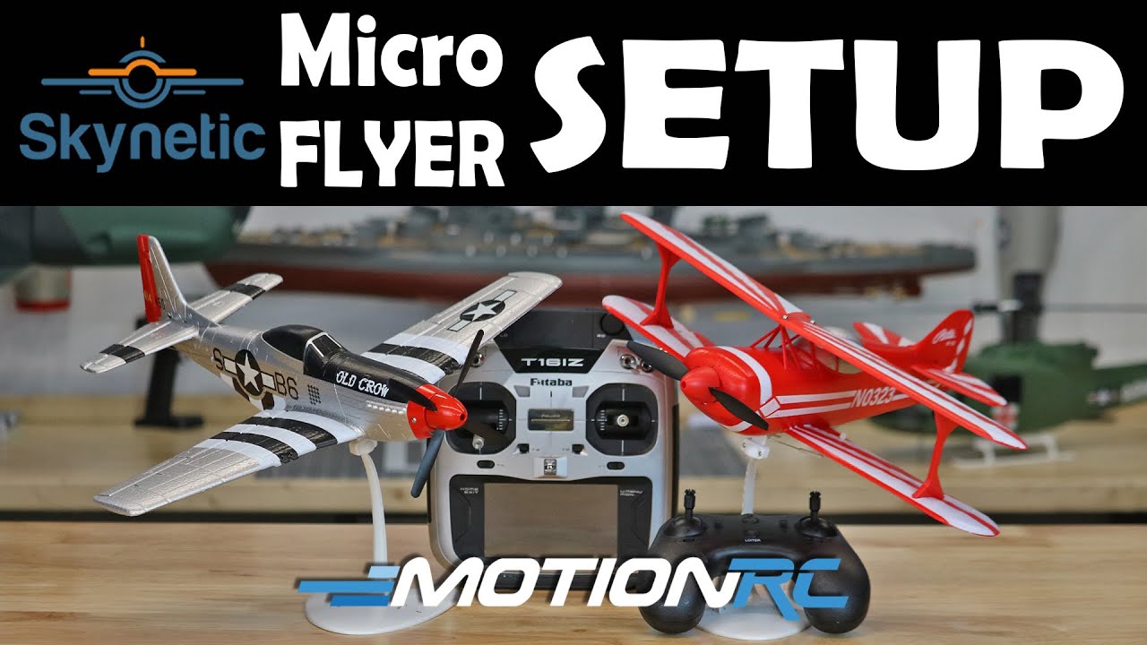 Skynetic Micro Flyer Futaba Transmitter Setup | Quick Tip | Motion RC
