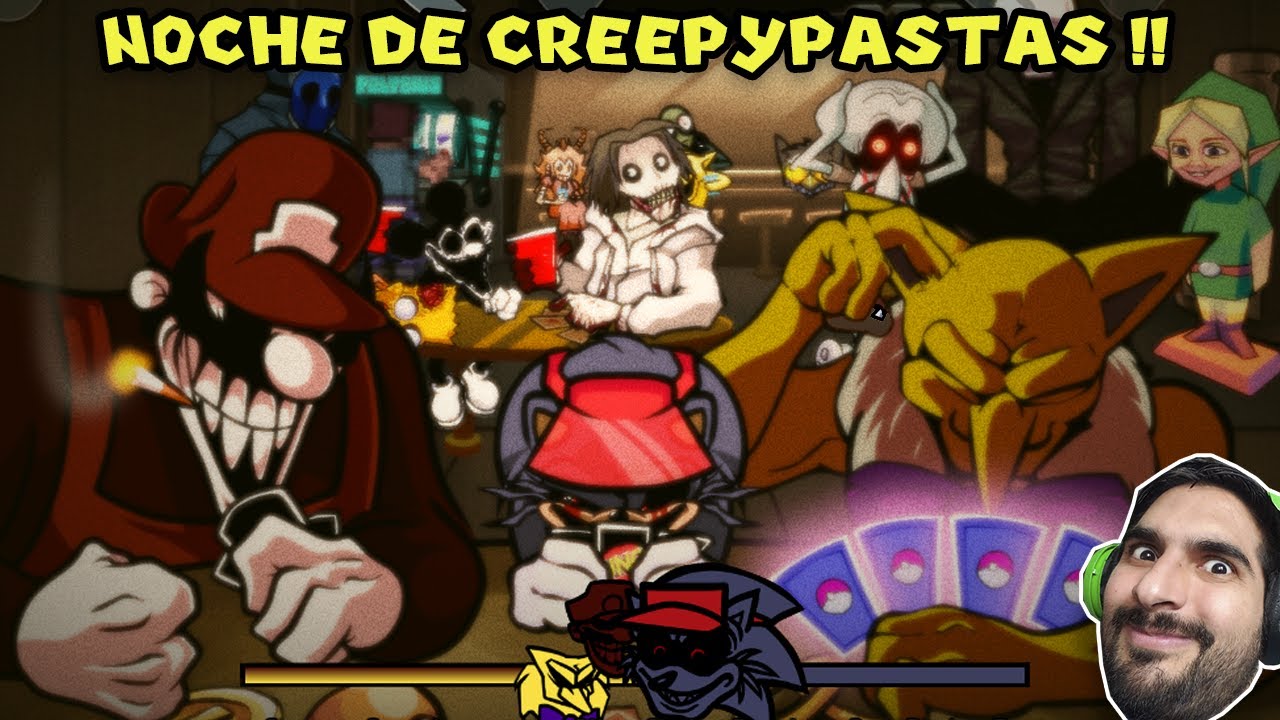 NOCHE DE CREEPYPASTAS !! - Hypno's Lullaby V2.0 (MOD FNF) con Pepe el Mago (#2)