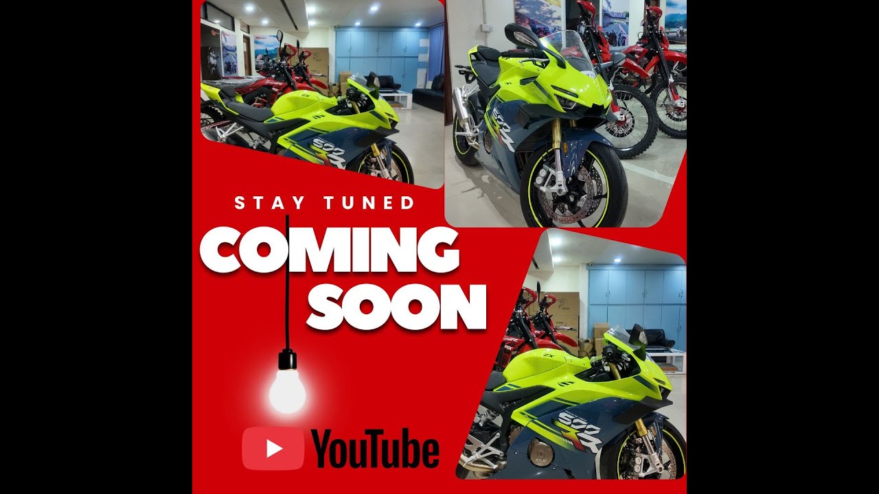 New Bike in Town ZX500 RR  all new 4 inline cylinder Top Speed up to 250km Price is 1.7 Million NPR