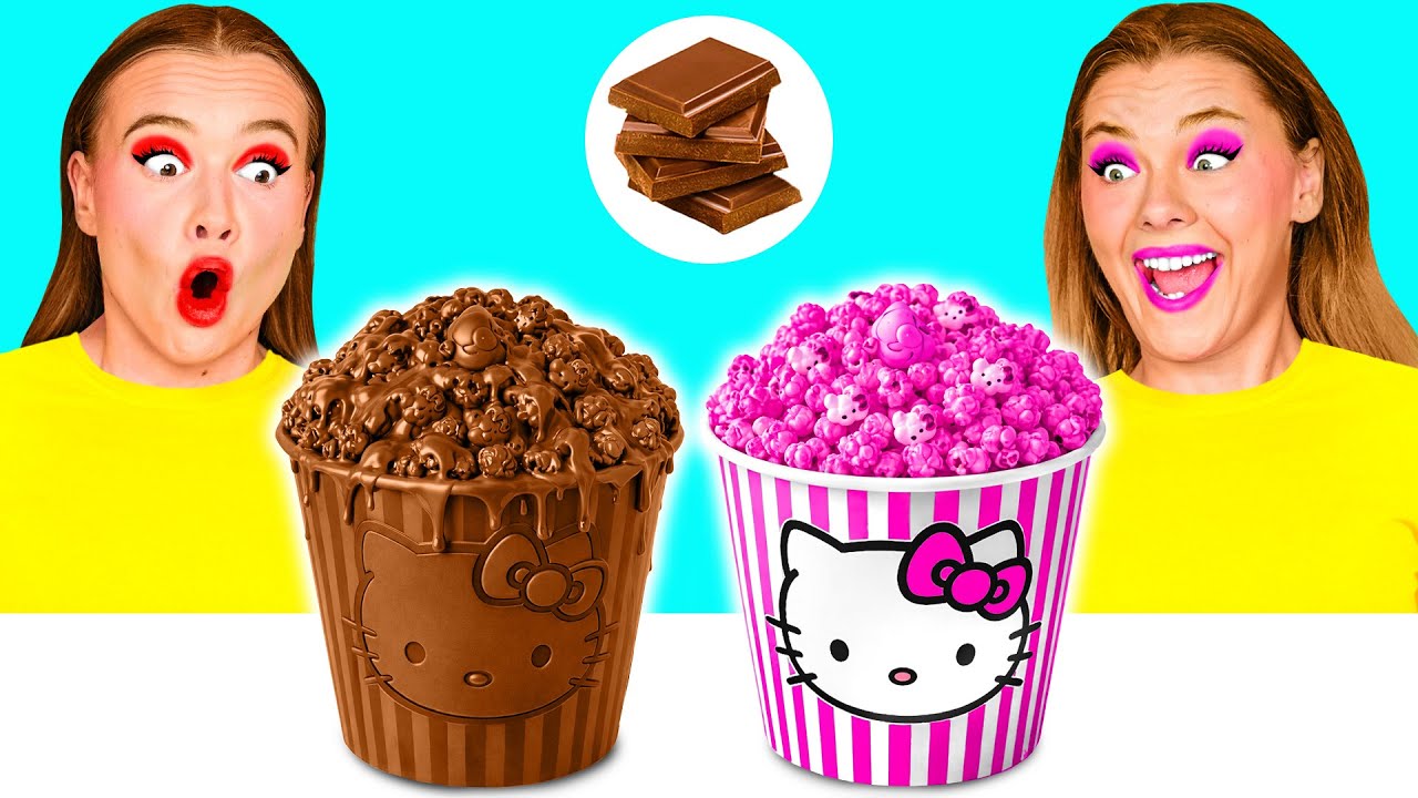 Défi Chocolat vs Réalité Nourriture | Situations Amusantes dans la Cuisine par DoDo Challenge