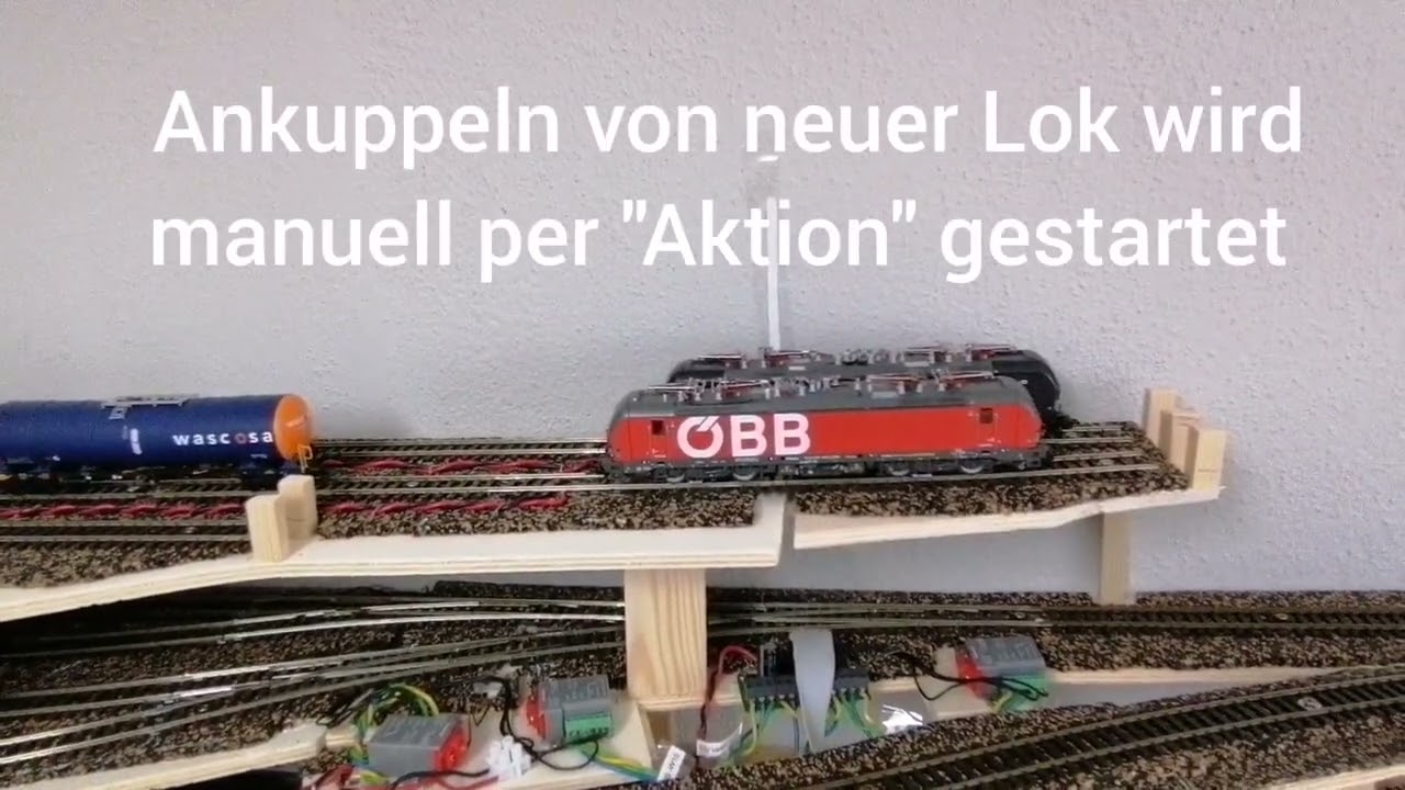 Automatischer Lokwechsel im Schattenbahnhof mit iTrain