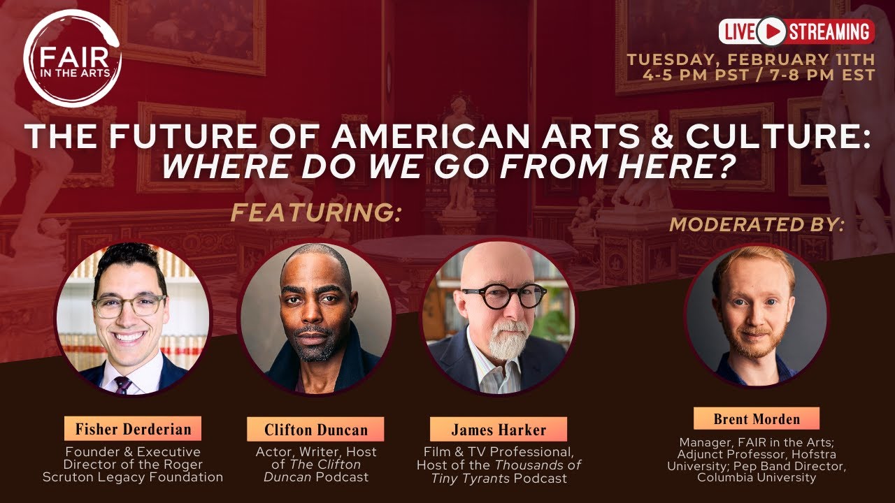The Future of American Arts & Culture: Where do we go from here?