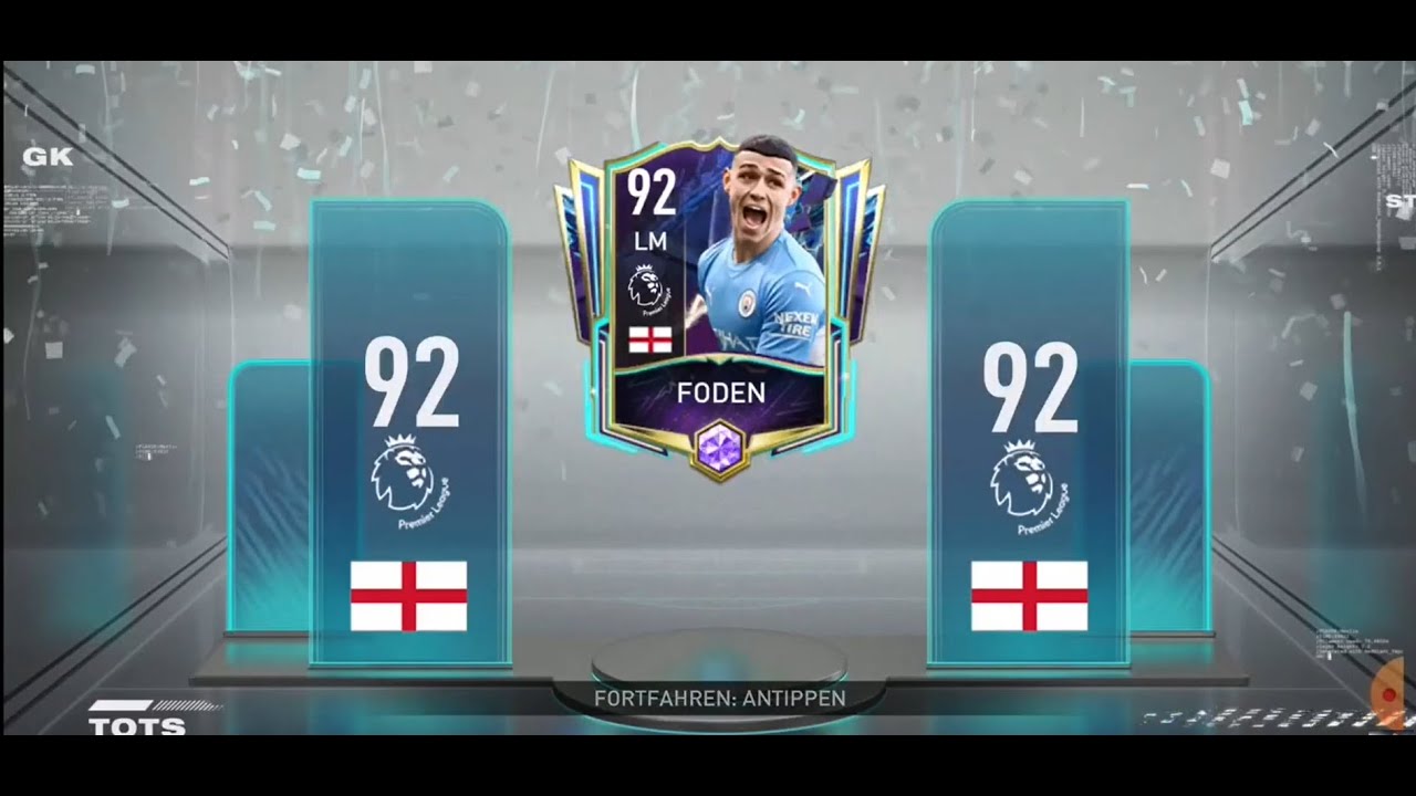 MEGA pack opening ft. 92 Foden FIFA Mobile