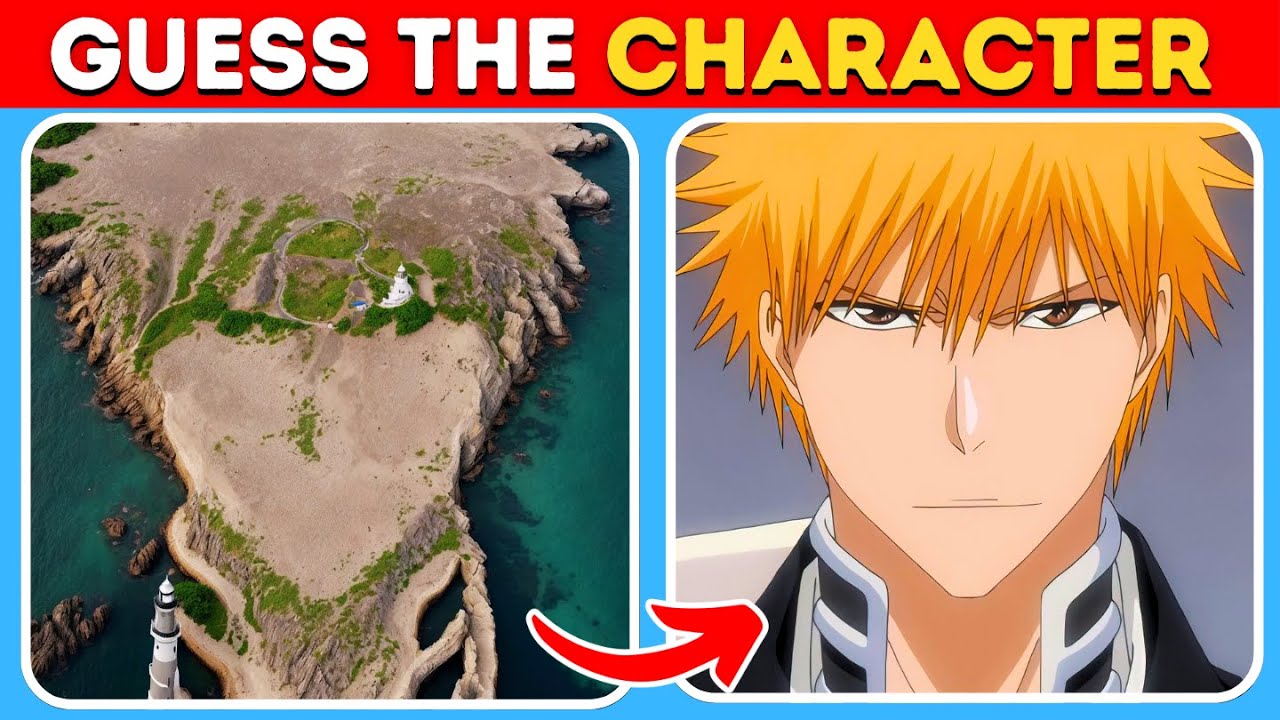 Guess The Hidden Bleach Character By Illusion | Anime Quiz 💀⚔️