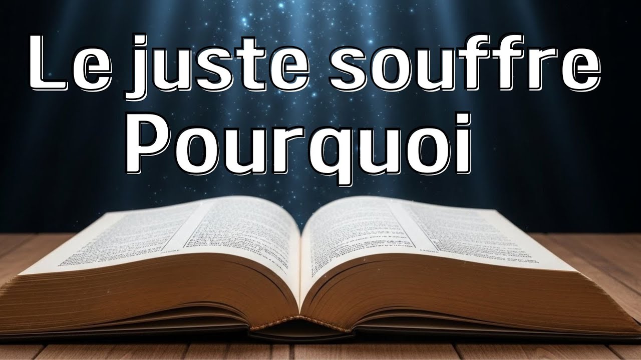 Livre de Job | Pourquoi le juste souffre-t-il devant Dieu ?